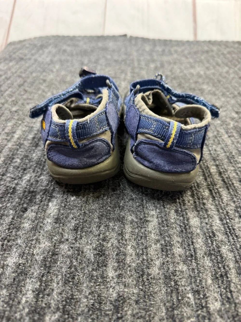 KEEN Newport H2 Waterproof Toddler Sandals Blue Gray Closed Toe US 12 Kids